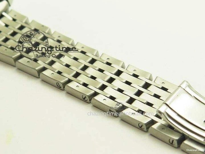 0401 De Ville Hour Vision Co-Axial 41mm SS V6F Best Edition Black Dial On SS Bracelet A BestValue 8277